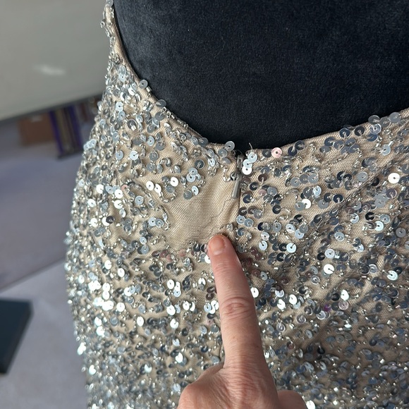 NWT Formal gown with train size small - Picture 11 of 14